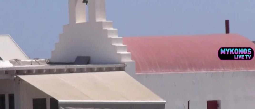 Εκκλησία στη Μύκονο έγινε... ενοικιαζόμενο / Φωτογραφία: Mykonos Live TV