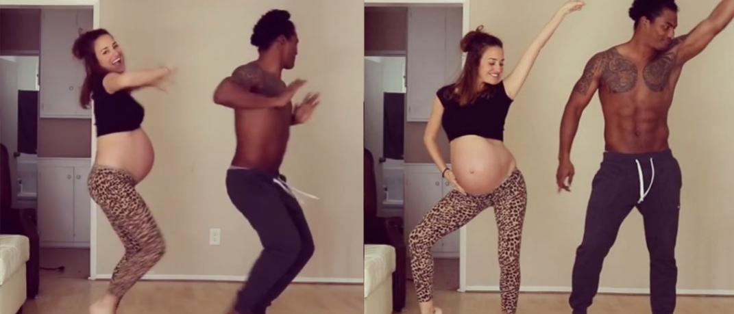 Η (σχεδόν 9 μηνών) έγκυος που χορεύει το χορό της κοιλιάς και ρίχνει το Ιντερνετ [βίντεο] | 0 bovary.gr