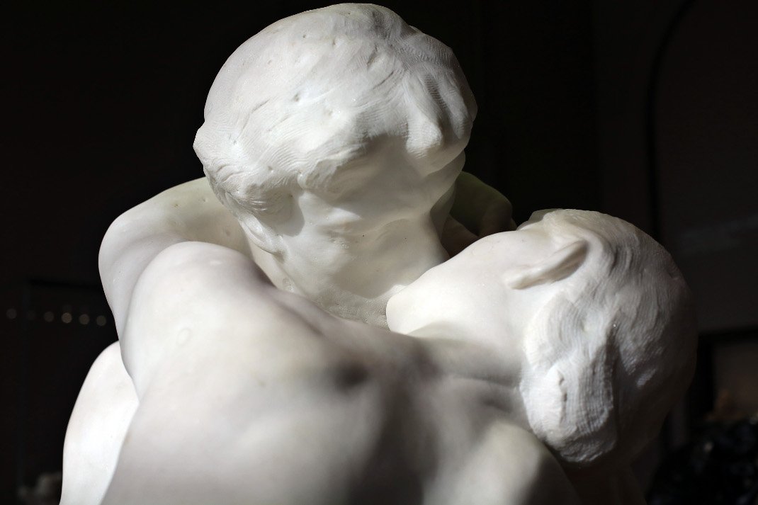 Rodin,The Kiss, Ap Images