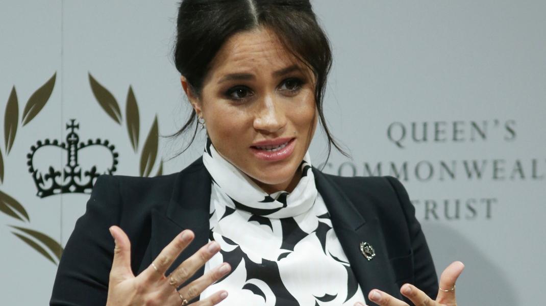 H Megkan Markle στην ομιλία της/AP Images