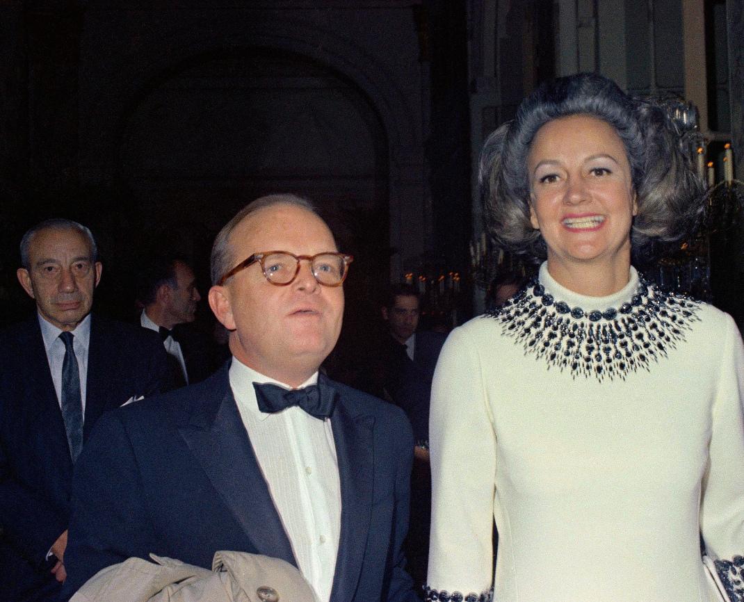 Truman Capote, Katharine Graham/ 1966/ Φωτογραφία: AP iImages