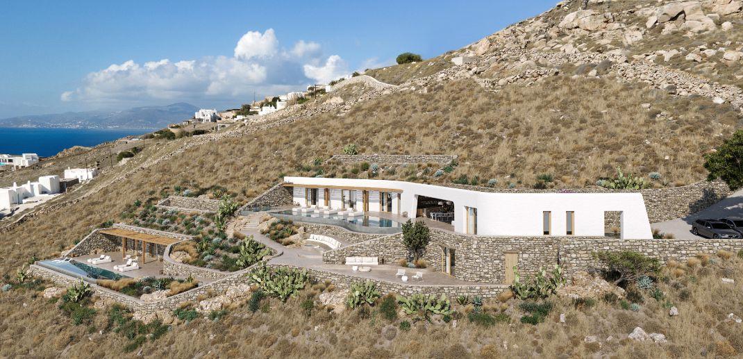 Η White Rock Villa στη Μύκονο