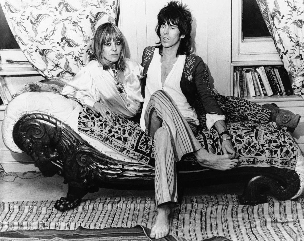  Anita Pallenberg και﻿ Keith Richards /Φωτογραφία: AP Images