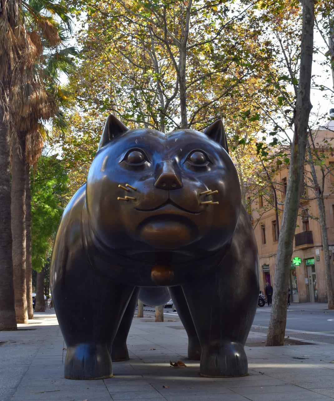 H  Γάτα του Botero/ Φωτογραφία: Μάγδα Γεωργιάδου 