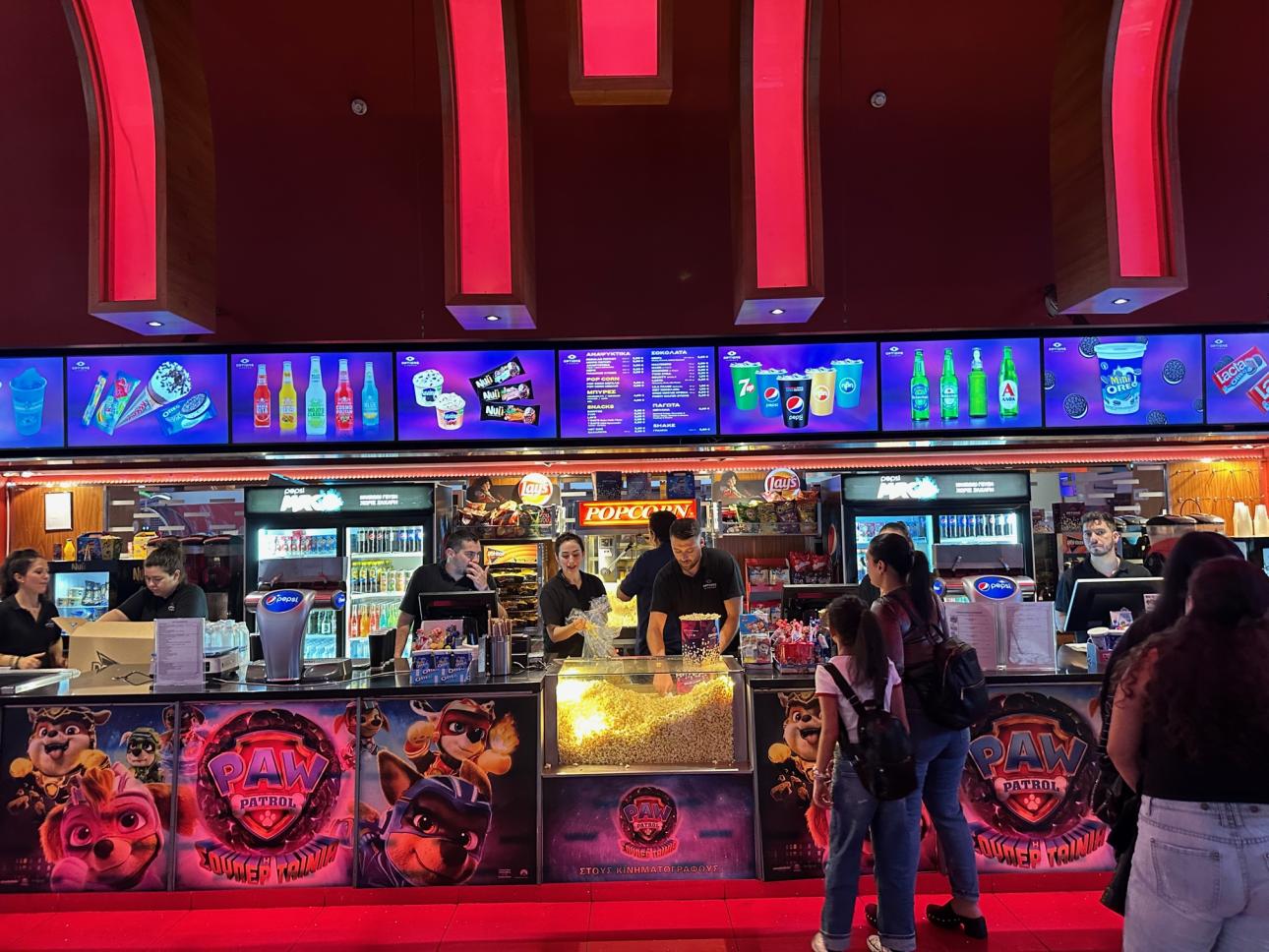 Τα Options Cinemas στο Escape Center στο&nbsp;&nbsp;Ίλιον  