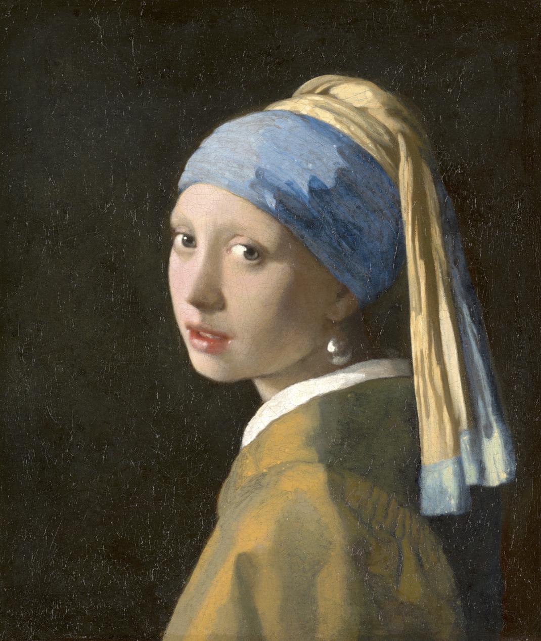  Girl with a Pearl Earring, 1664–67, oil on canvas. Mauritshuis, The Hague. Bequest of Arnoldus Andries des Tombe, The Hague 