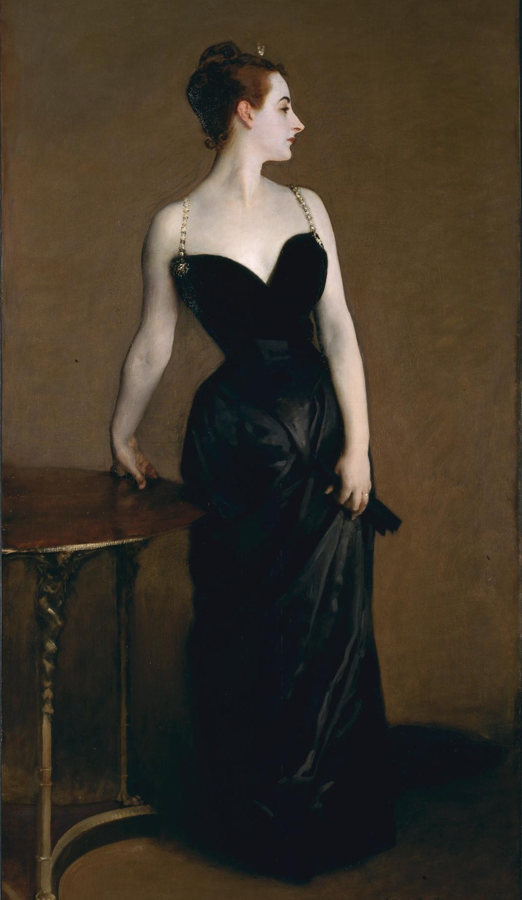 John Singer Sargent, Madame X (Madame Pierre Gautreau), 1883–1884 /@ Τhe Metropolitan Museum of Art.