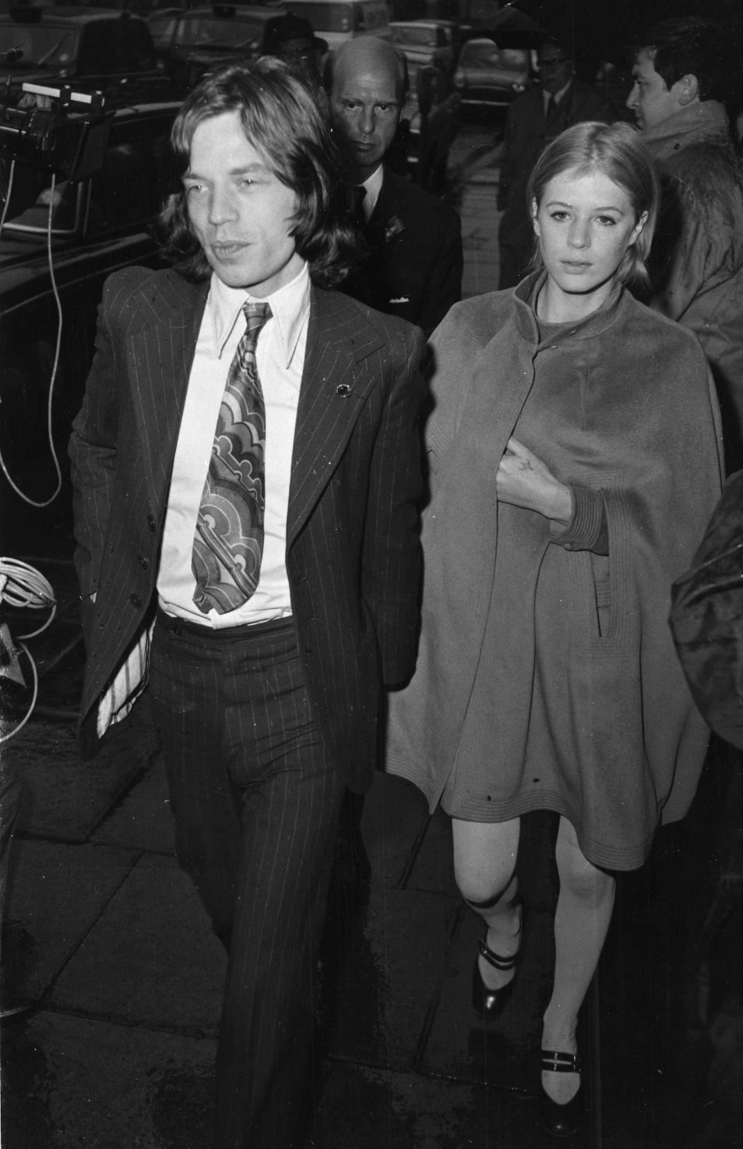   ﻿ ﻿Marianne Faithful και ﻿Mick Jagger /Φωτογραφία: AP Images  