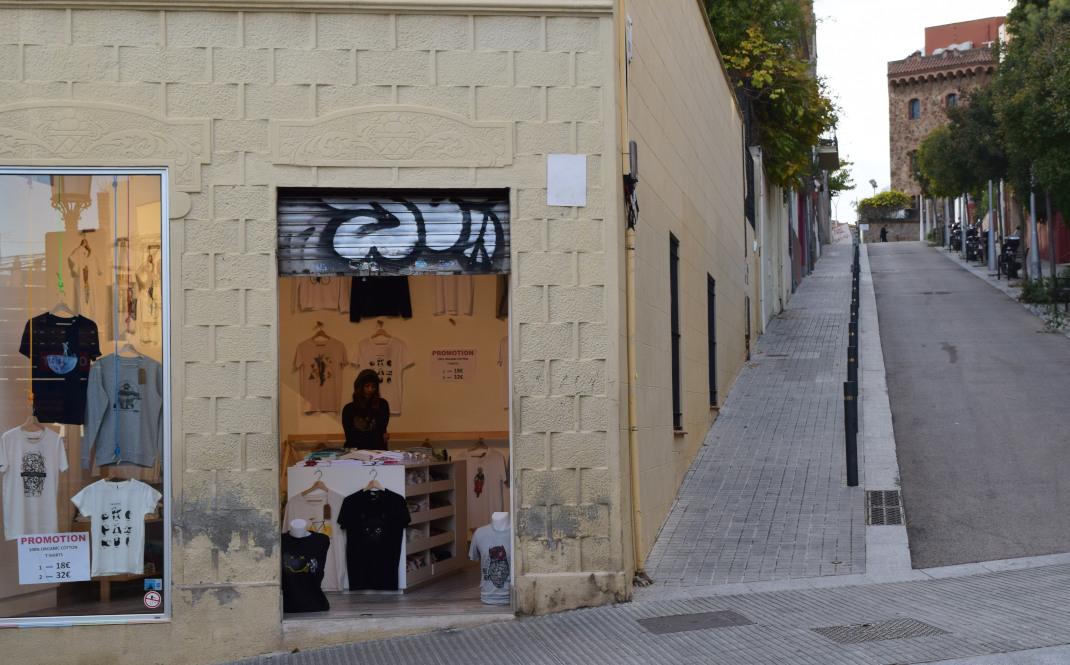 To  Carrer de Larrard  στο Park Güell / Φωτογραφία: Μάγδα Γεωργιάδου   