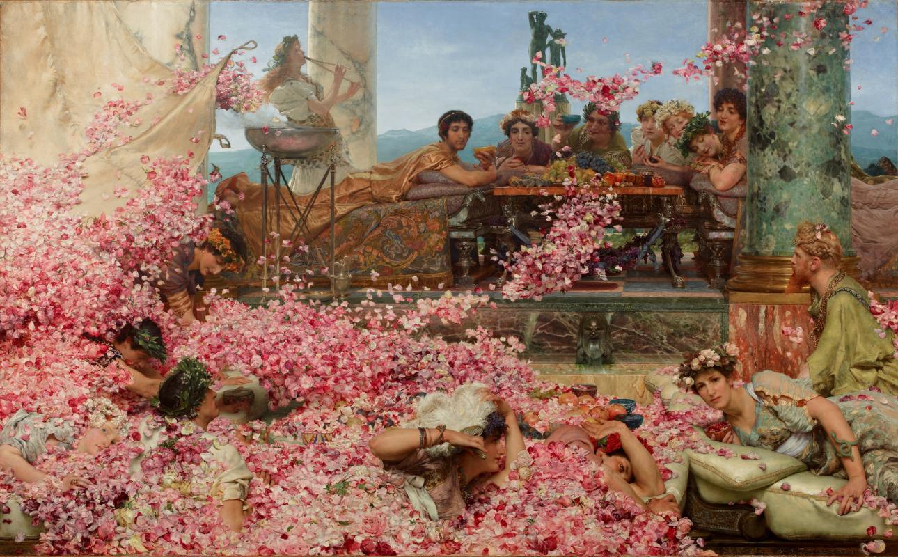 Lawrence Alma-Tadema, Les Roses d’Héliogabale, 1888 / © Studio Sébert Photographes