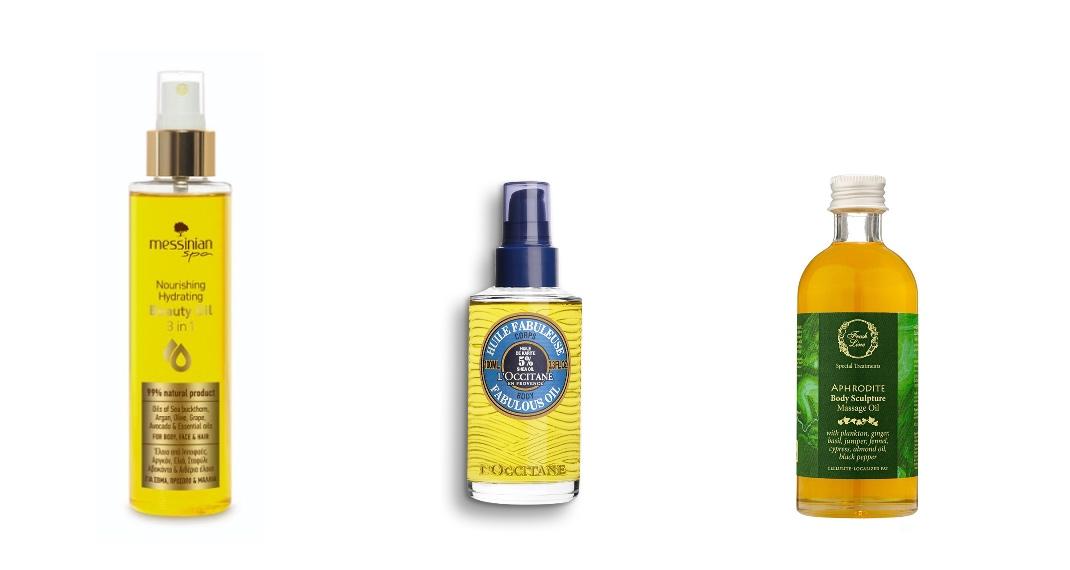 Messinian Spa Nourishing Hydrating OilL'Occitane Fabulous OilFresh Line APHRODITE Massage Oil