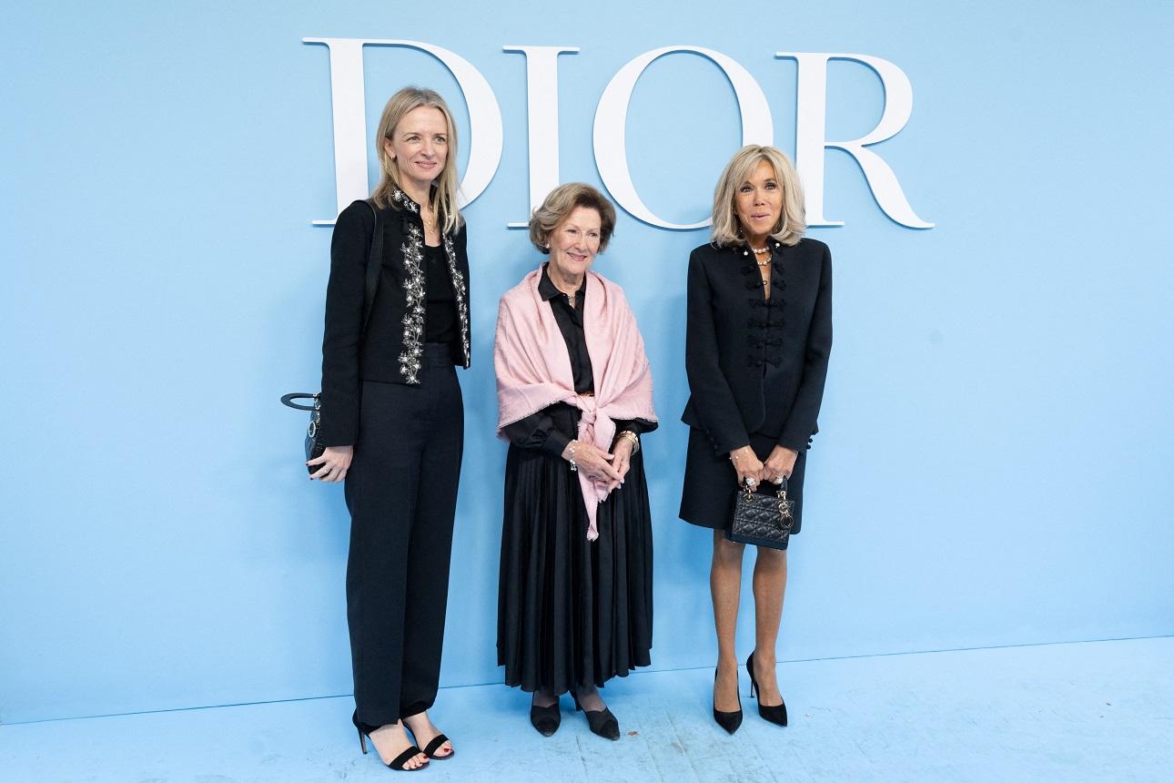 Φωτογραφία/Splah/Delphine Arnault, Queen Sonja Haraldsen of Norway,Brigitte Macron 