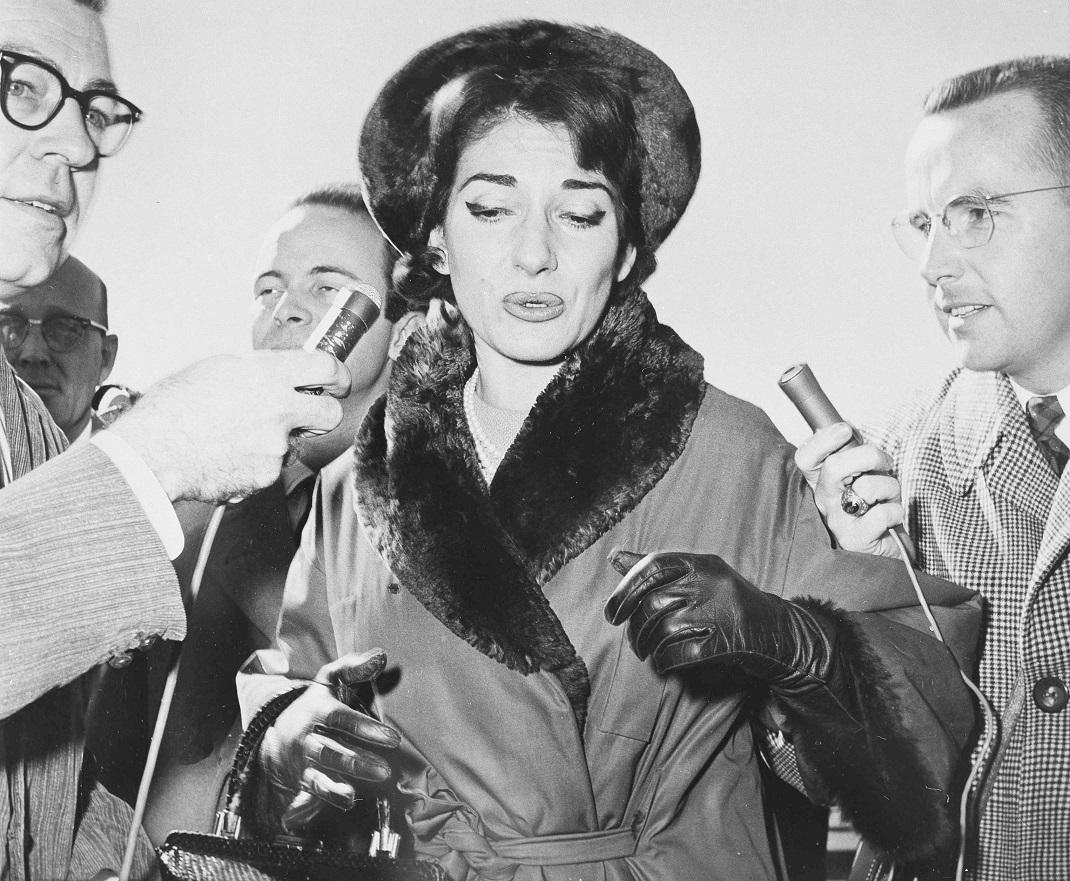 Maria Callas in Dallas, Texas, 1959, AP Images