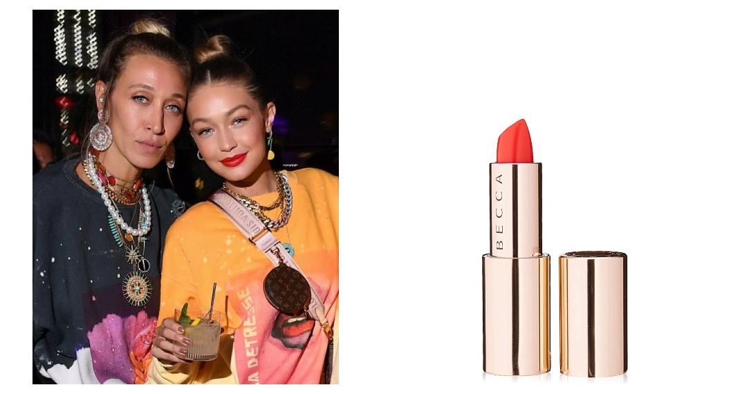 Instagram @gigihadidBecca Ultimate Love Lipstick - Poppy