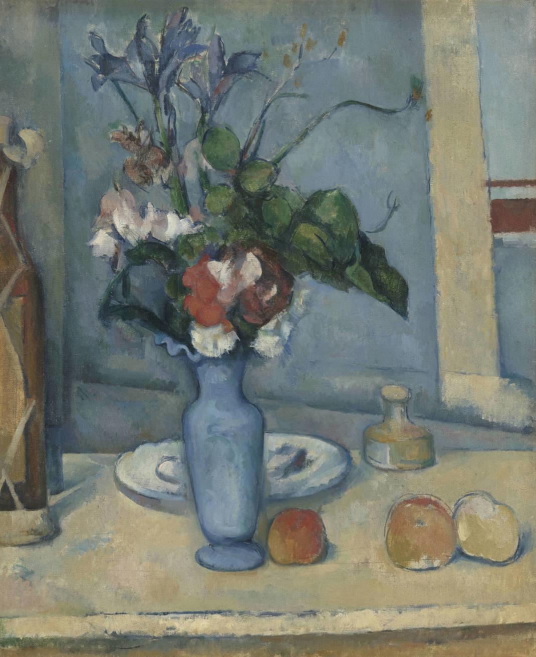 Paul Cézanne, Le Vase bleu, entre 1889 et 1890 /© RMN-Grand Palais (musée d’Orsay) / Hervé Lewandowski