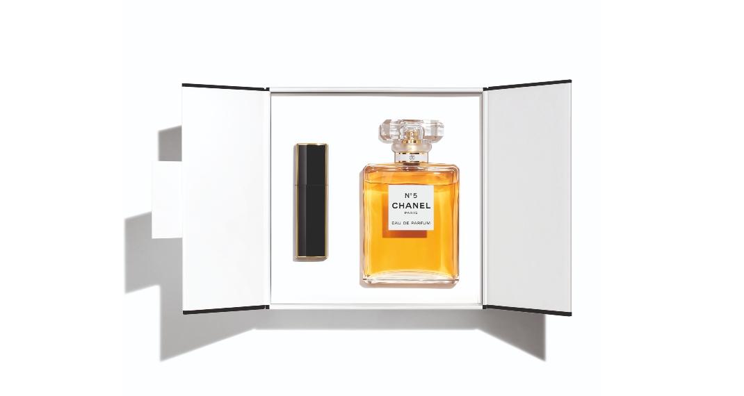 CHANEL, GIFT SET + MINI TWIST AND SPRAY N°5 EAU DE PARFUM, N°5 L'EAU