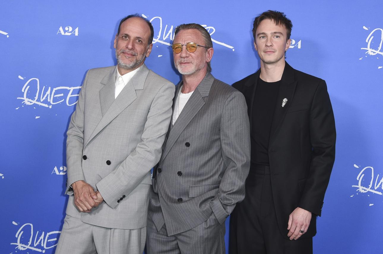 Daniel Craig, Drew Starkey, Luca Guadagnino, Φωτογραφία: AP Images 