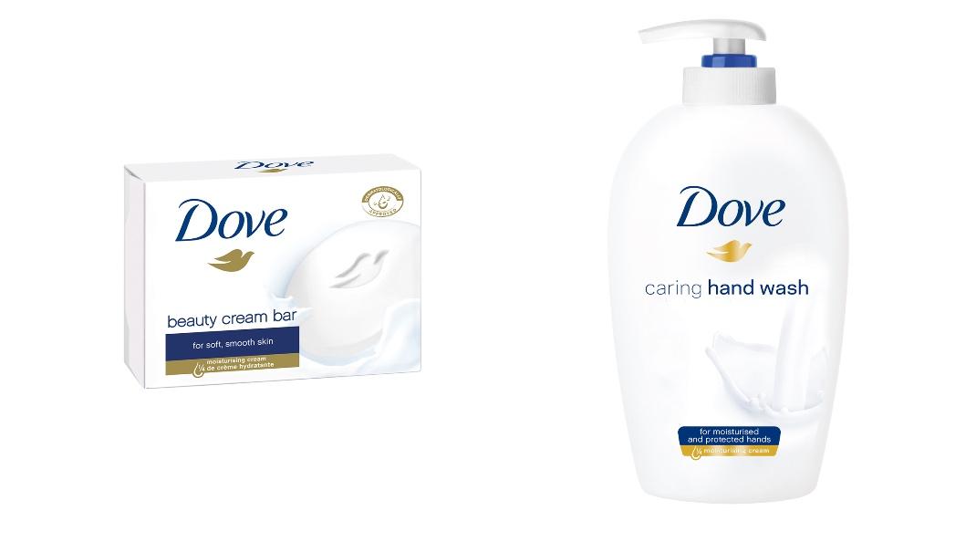 Dove cream bar &amp; Dove hand wash