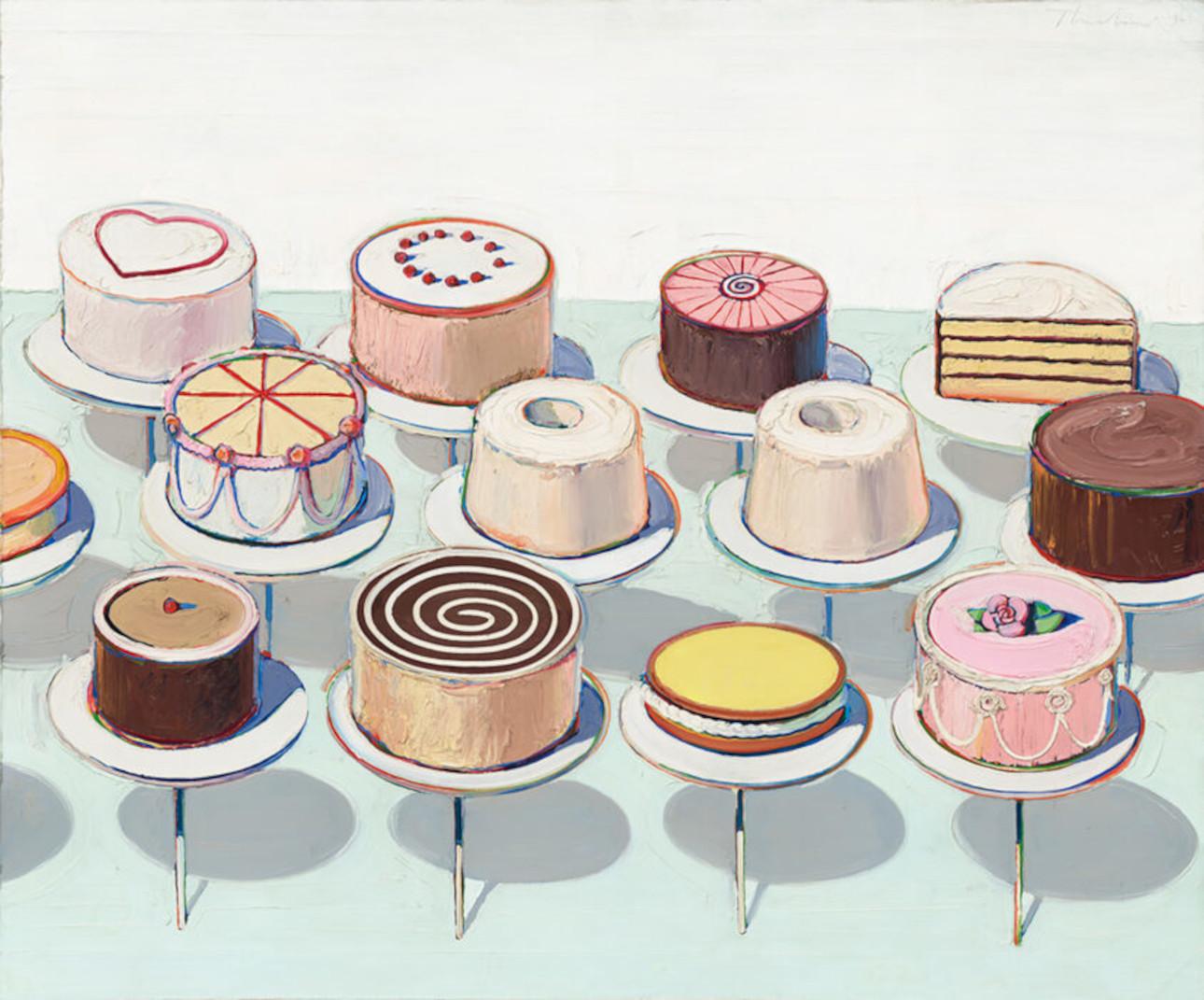 Φωτογραφία:  Wayne Thiebaud/VAGA at ARS, NY and DACS