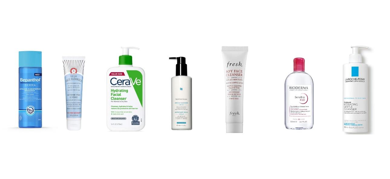 Bepanthol face wash gelFirst Aid Beauty Pure Skin Face CleanserCeraVe Hydrating Facial CleanserSkinCeuticals Gentle CleanserFresh Soy Face CleanserBioderma Bioderma Micellar Cleansing WaterLa Roche-Posay Toleriane Hydrating Gentle Face Cleanser