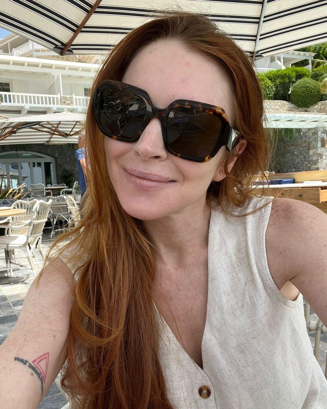 Φωτογραφία:Instagram/@lindsaylohan