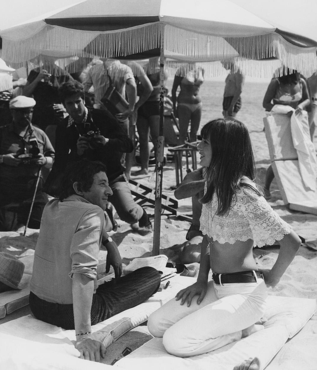 Jane Birkin και serge gainsbourg Cannes 1969