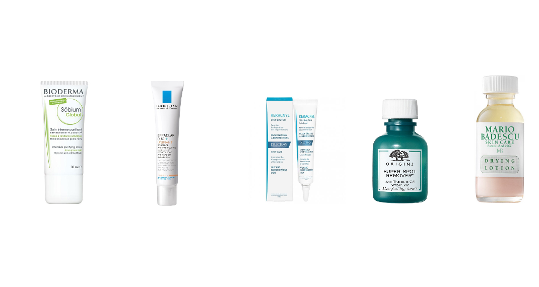 Bioderma Sebum GlobalLa Roche Posay Effaclar Duo(+) Unifiant, Medium Shade Επανορθωτική Φροντίδα με ΧρώμαDUCRAY Keracnyl Stop Bouton, Τοπική Κρέμα για ΣπυράκιαSuper Spot Remover Blemish Treatment Gel&nbsp;Origins Super Spot RemoverAcne Treatment GelMario Badescu Drying Lotion