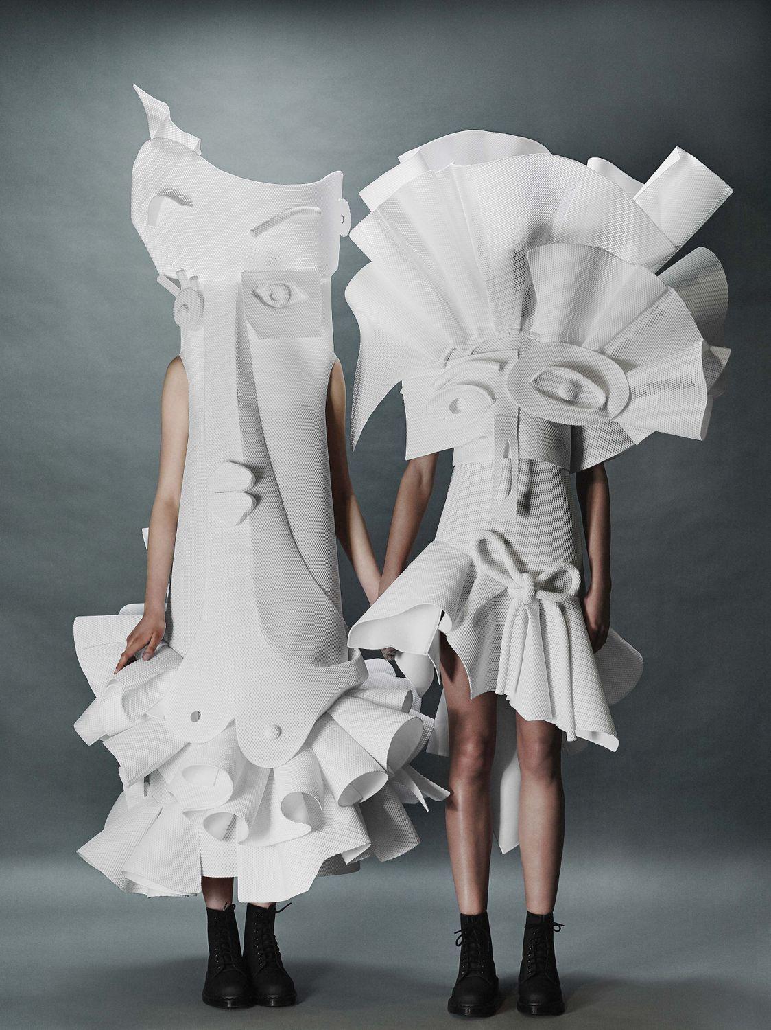 From the Performance of Sculptures collection, Haute Couture Spring/Summer 2016, Viktor &amp; Rolf. Photo: © Philip Riches