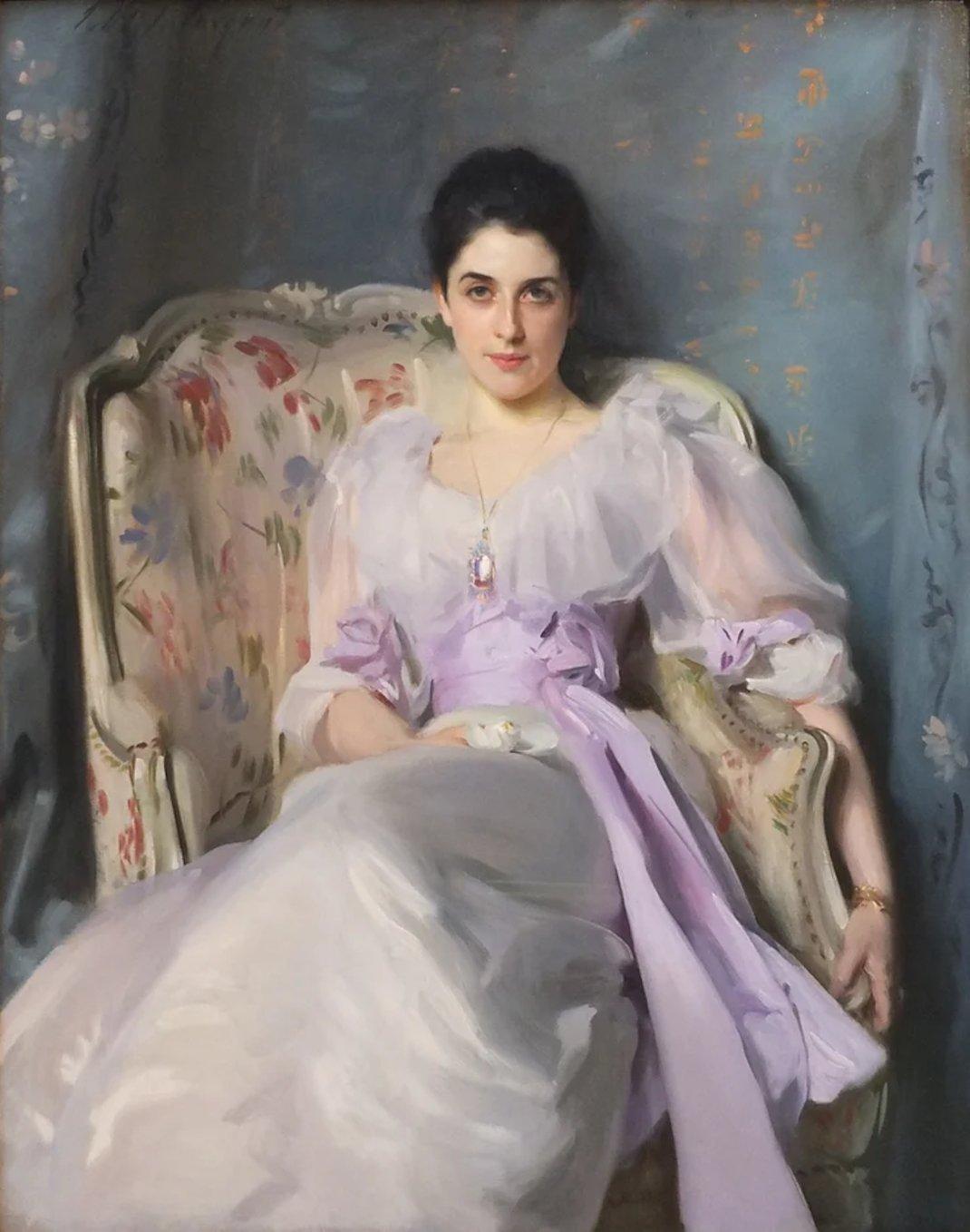 John Singer Sargent, Lady Agnew of Lochnaw, 1892 /@National Galleries of Scotland,