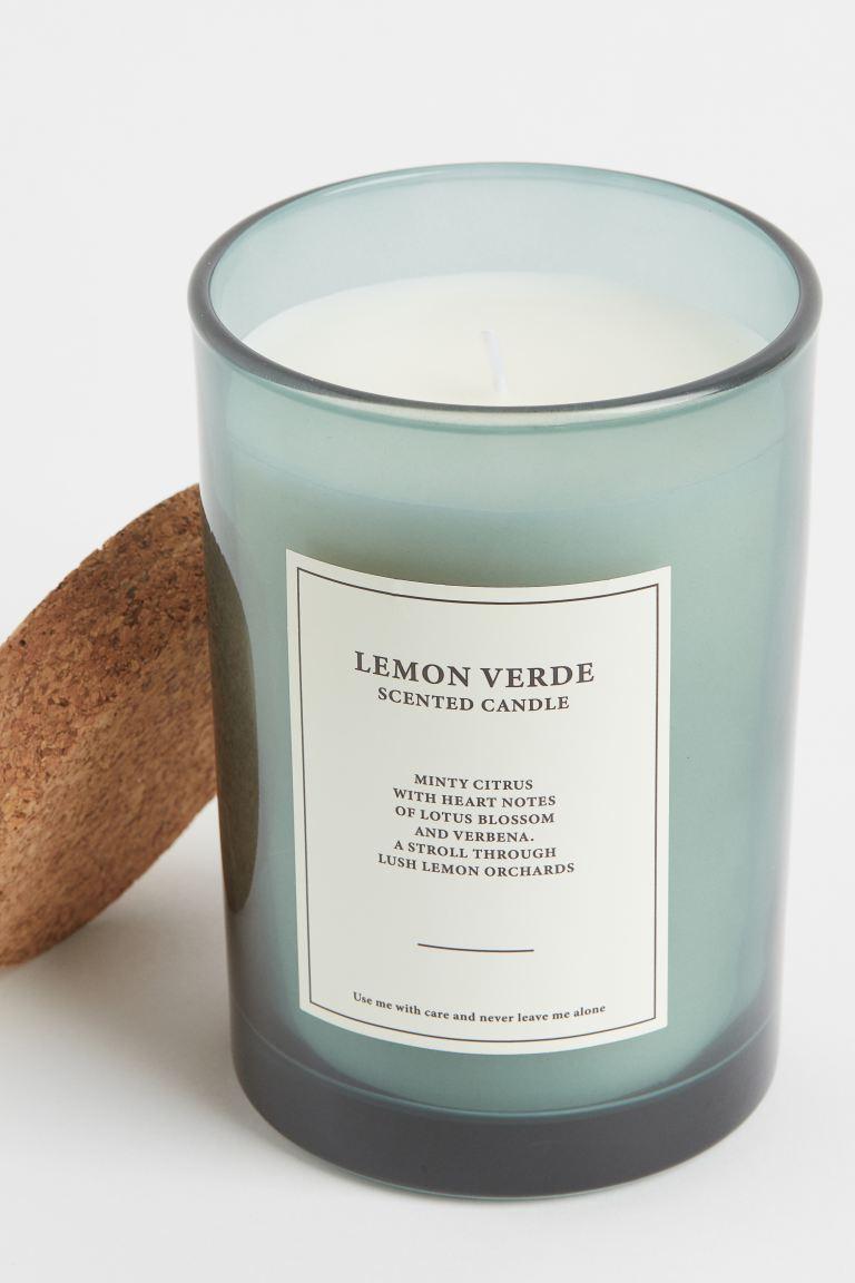  ΑΡΩΜΑΤΙΚΟ ΚΕΡΙ LEMON VERDE SCENTED CANDLE/ H&amp;M HOME