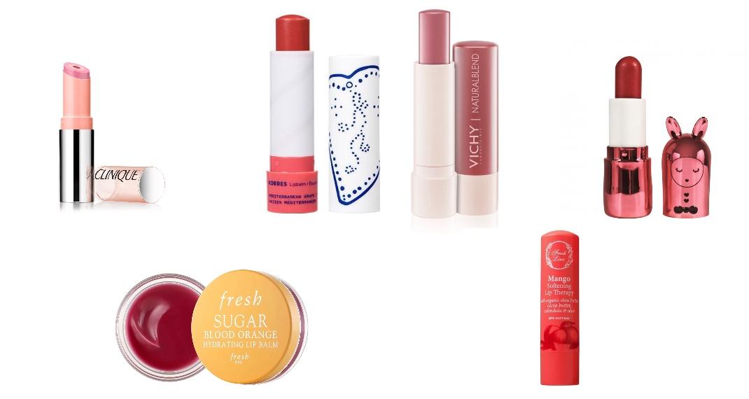 Clinique, Moisture Surge Pop Triple Lip BalmKorres, Grape Lip Balm με ΧρώμαVichy, Naturalblend Lip Balm NudeMakeMeUp, Red Metal Lip Balm fresh, Hydrating Lip Balm Sugar Blood OrangeFresh Line, Mango Lip Balm Θεραπεία Χειλιών