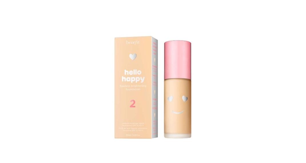  BENEFIT COSMETICS MAKE UP - HELLO HAPPY FLAWLESS BRIGHTENING FOUNDATION MINI 