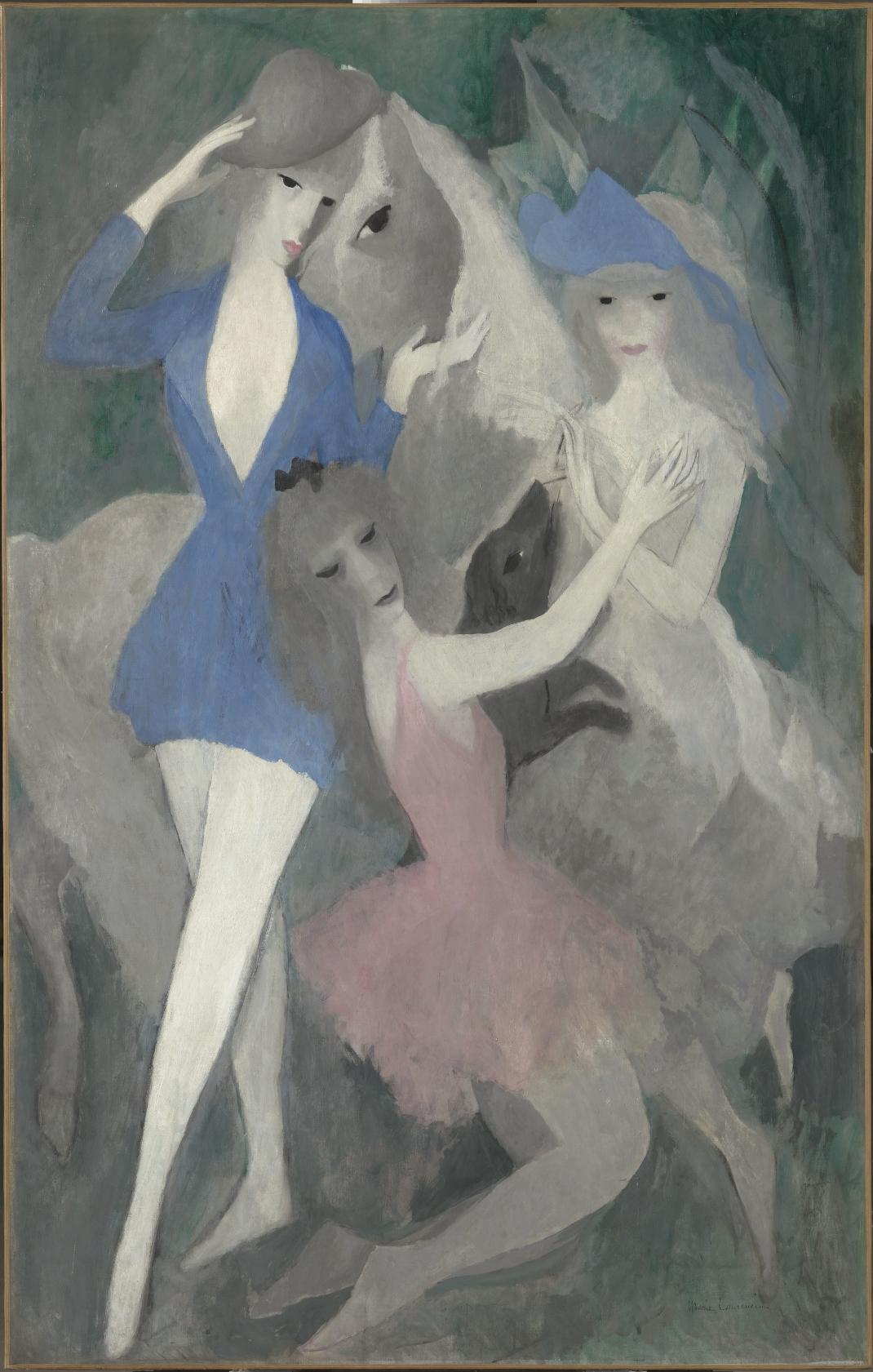  Marie Laurencin. Spanish Dancers (Danseuses espagnoles), 1920. Musée de l’Orangerie, Paris. Museum purchase. Artwork © Fondation Foujita / Artists Rights Society (ARS), New York / ADAGP, Paris 2023. 