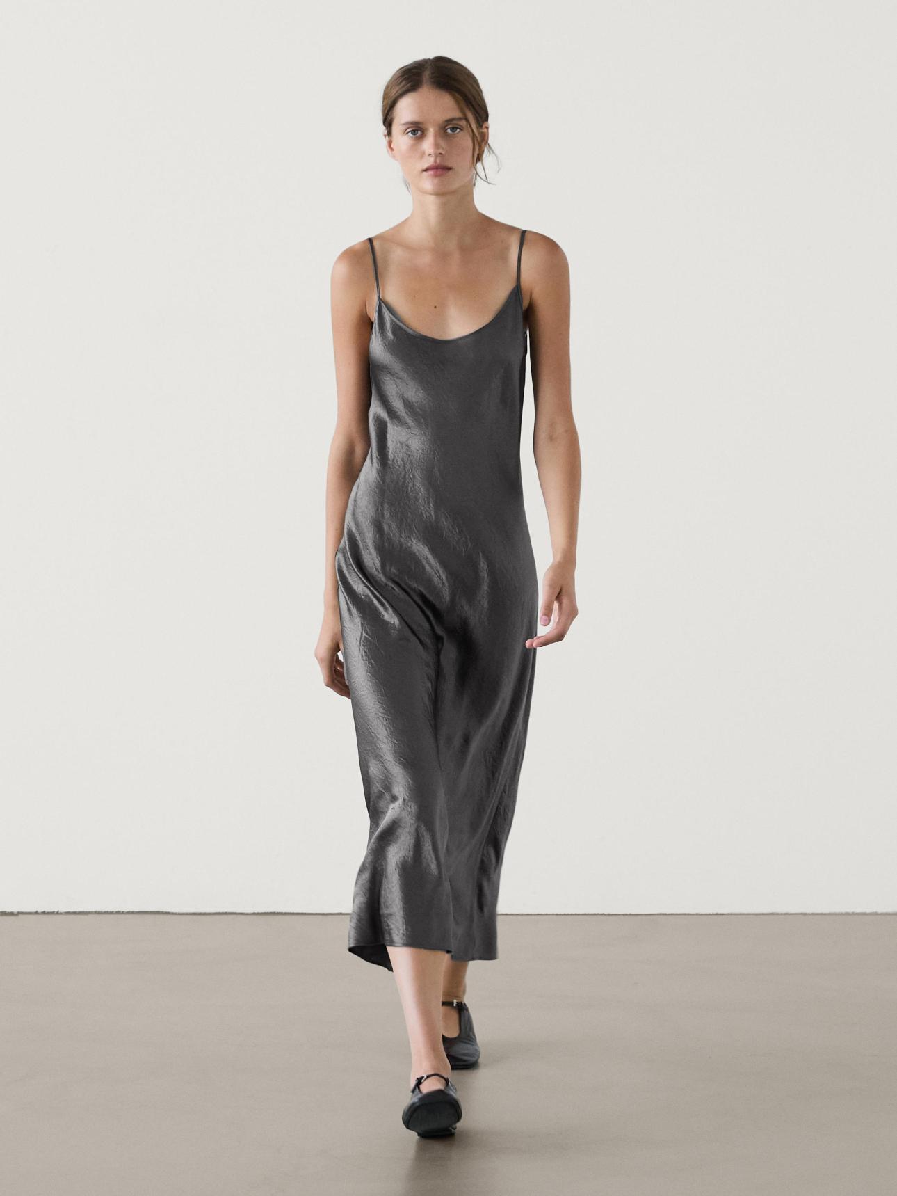 Slip dress Massimo Dutti