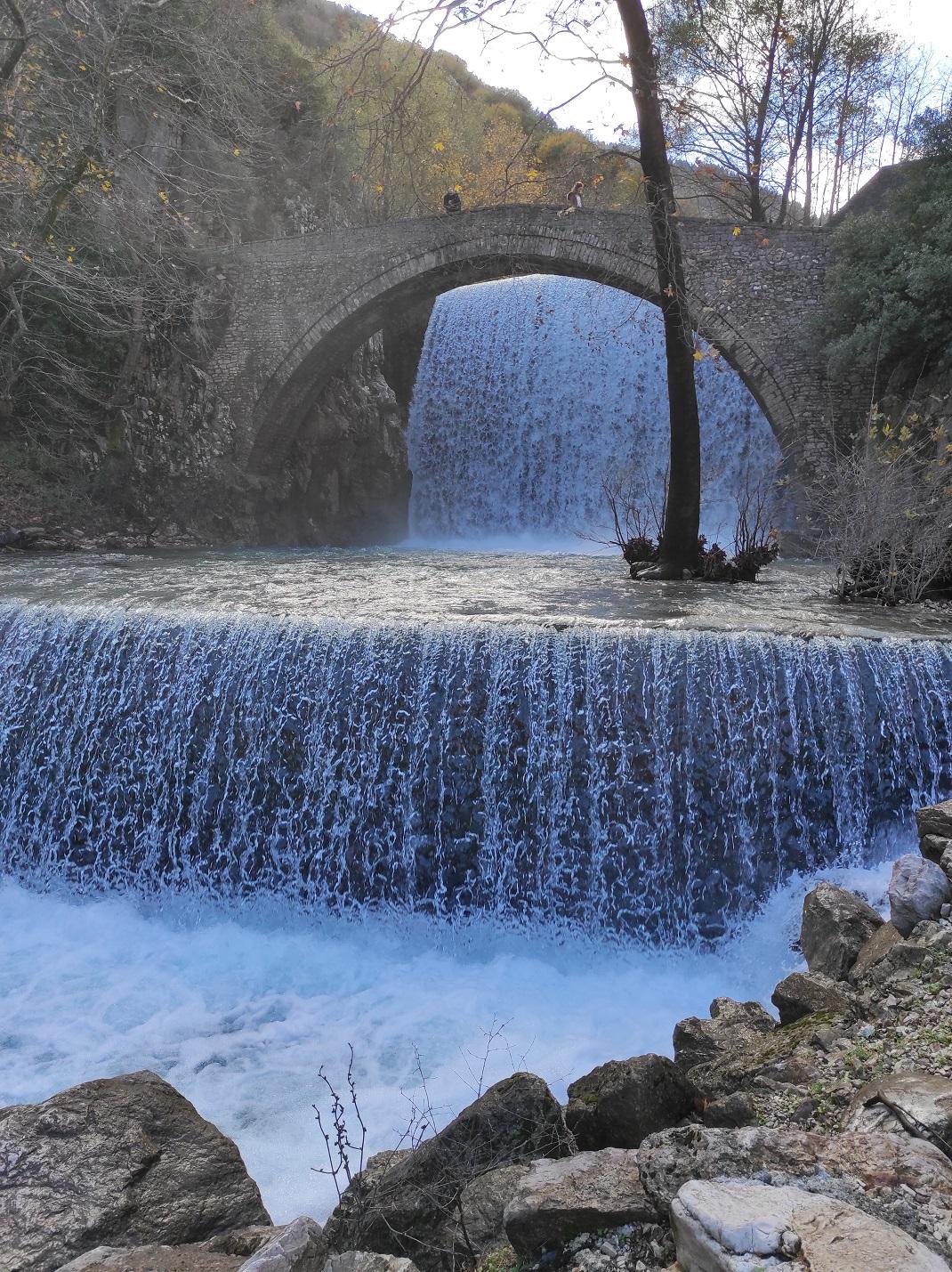 Οι καταρράκτες της Παλαιοκαρυάς