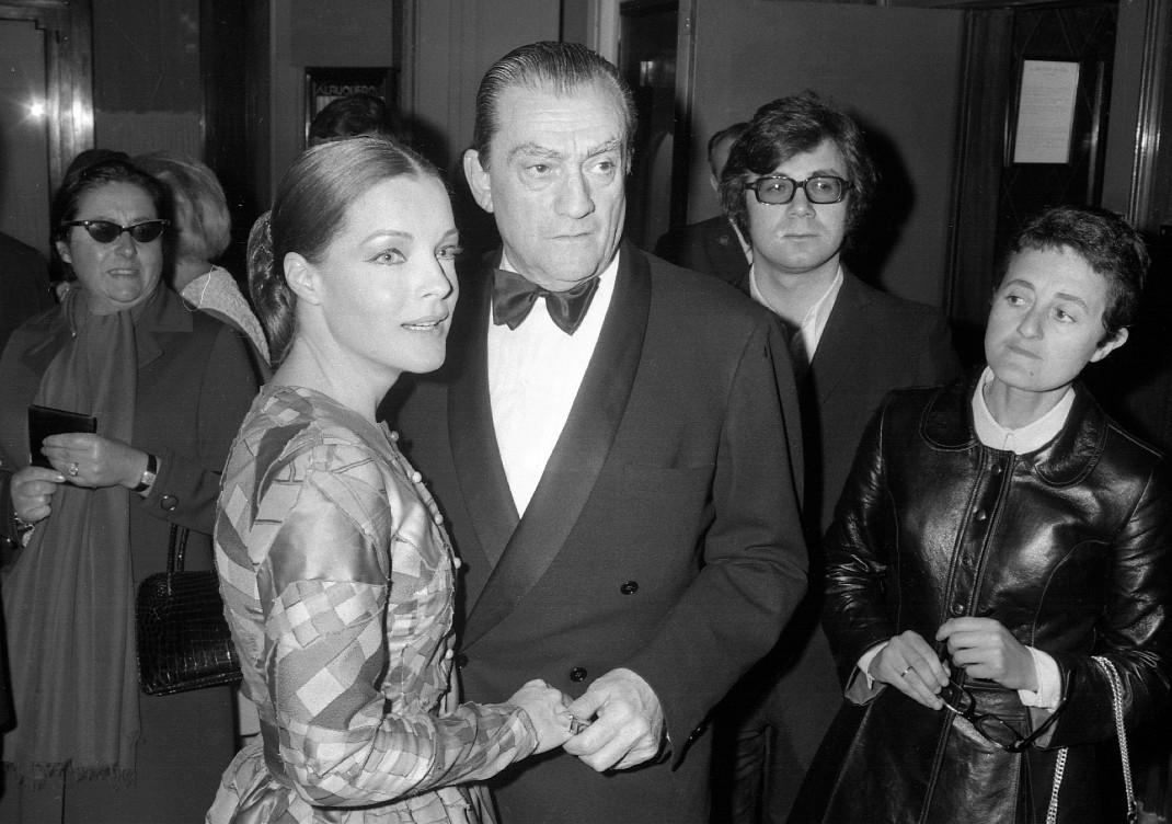  Με τον σκηνοθέτη Luchino Visconti στο Φεστιβάλ Καννών το 1969. Φώτο: AP Images