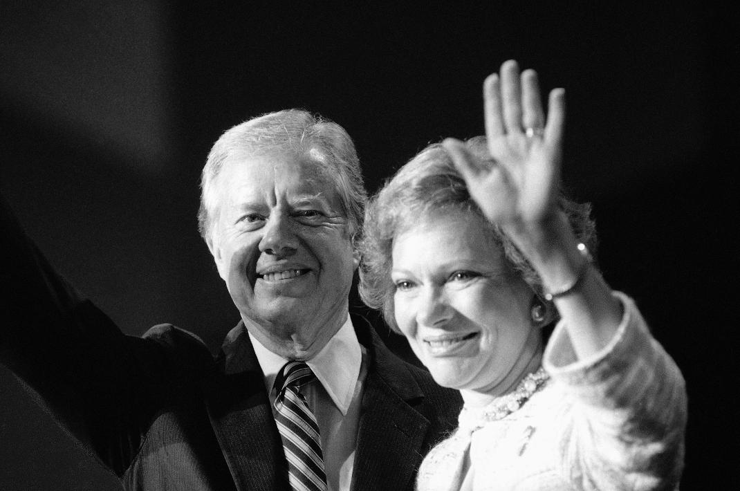  ﻿Rosalynn Smith και Jimmy Carter/ Φωτογραφία: AP Images  