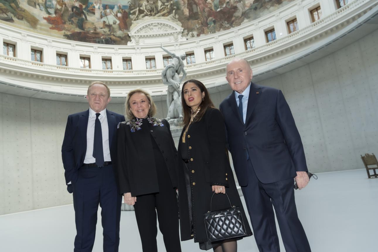  Francois-Henri Pinault, Maryvonne Pinault, Salma Hayek και Francois Pinault /Φωτογραφία: Getty Images