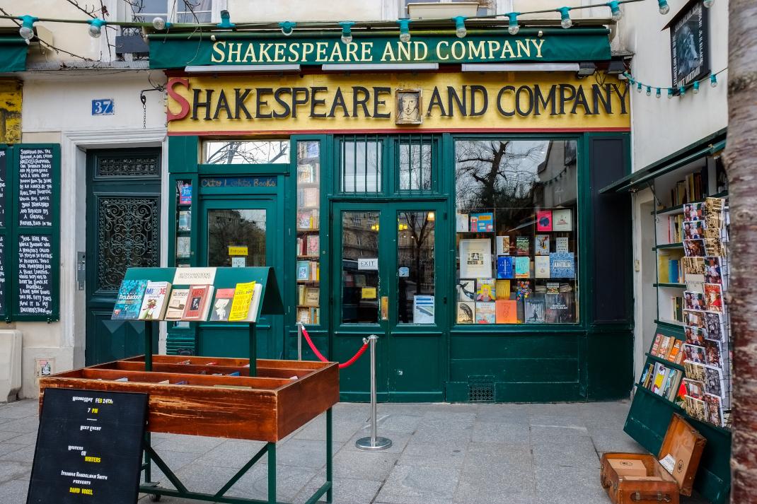 Το Shakespeare and Co σήμερα /Φωτογραφία: Shutterstock