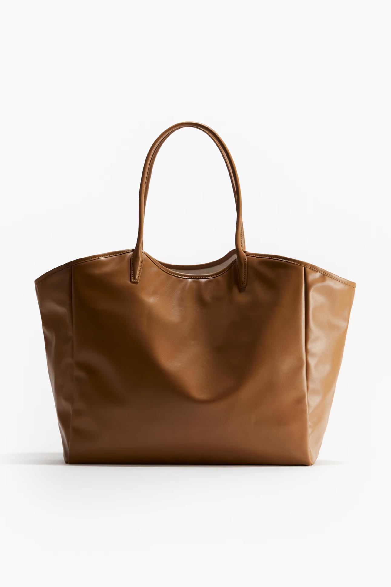 Καφέ shopper bag