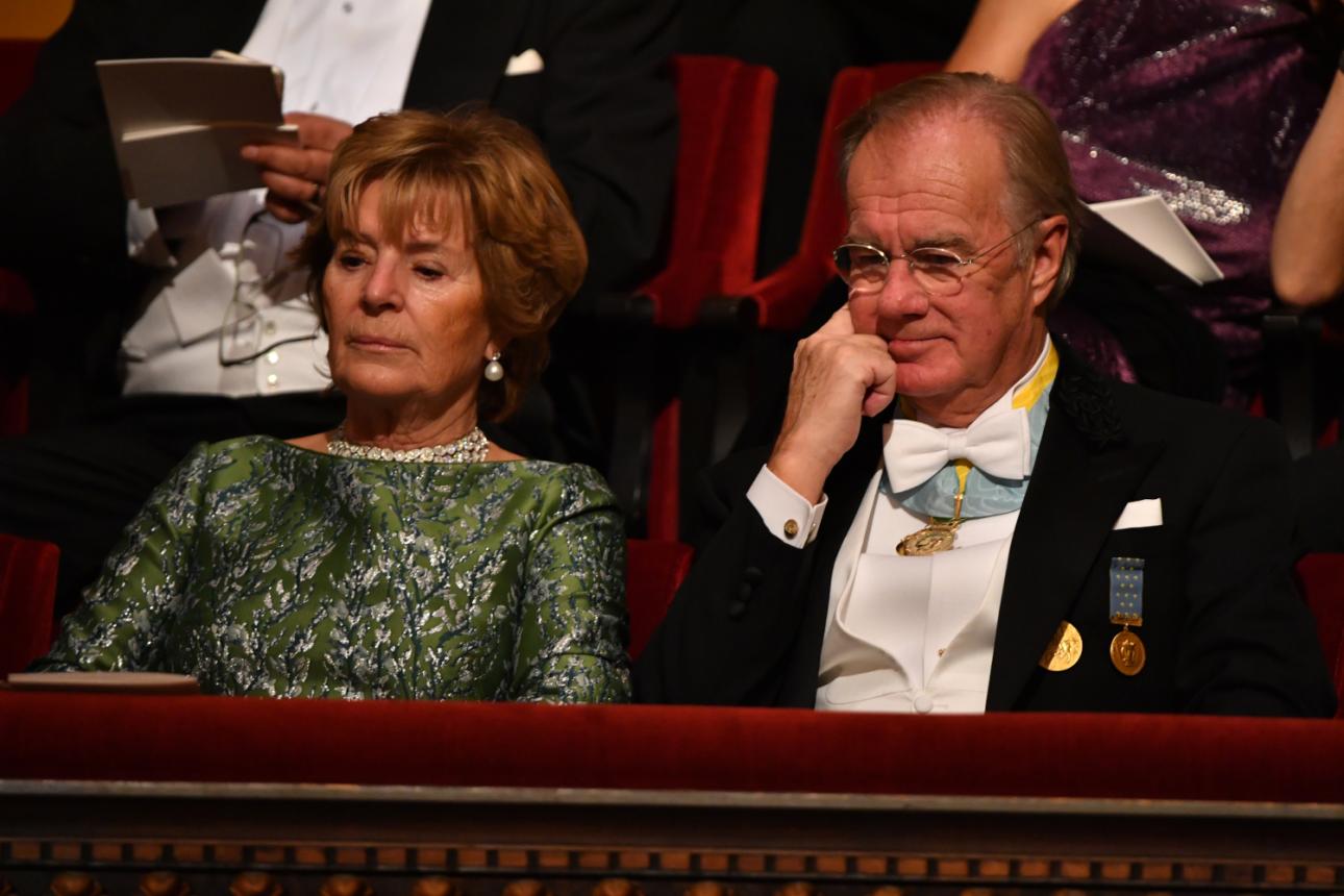 Η Stefan Persson με τη σύζυγό του,  Carolyn Denise Persson/Φωτογραφία: Getty Images