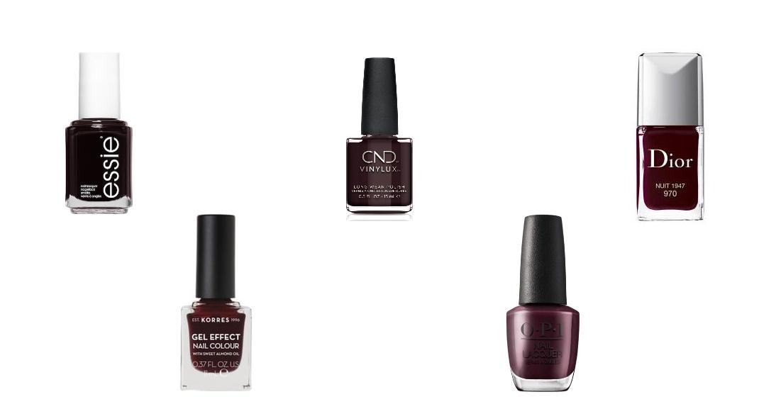 Essie WickedKorres Gel Effect Nail Colour No57 Burgundy Red Τζελ Βερνίκι Νυχιών Διάρκειας έως 10 Ημέρες Burgundy RedCND Vinylux Dark Dahlia Nail Varnish OPI Nail Lacquer Muse Of Milan Collection Complimentary WineDior Vernis 970 Nuit