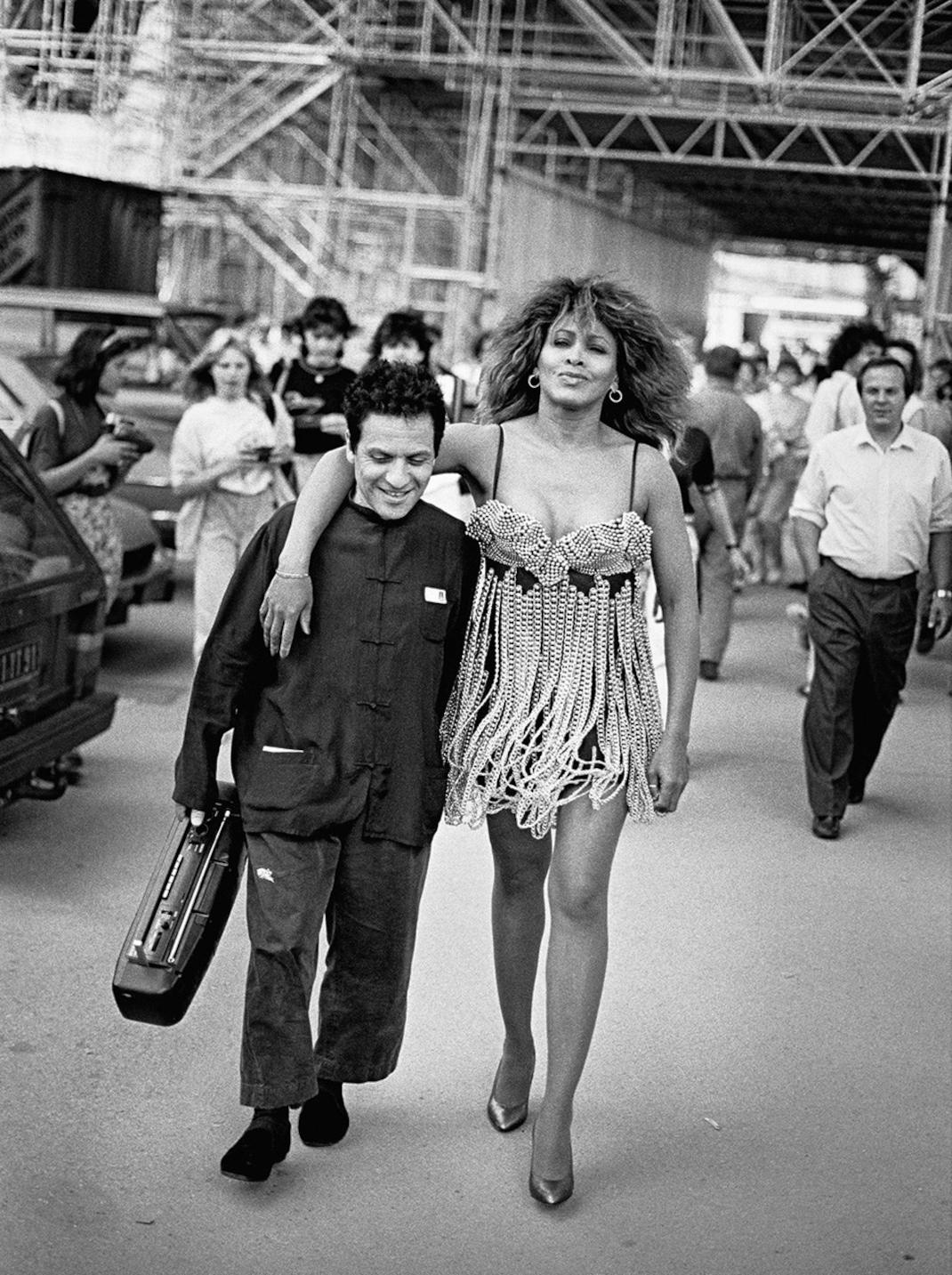  Φωτογραφία: Azzedine Alaia &amp; Tina Turner, Paris, 1989 @ Courtesy of Peter Lindbergh Foundation, Paris 