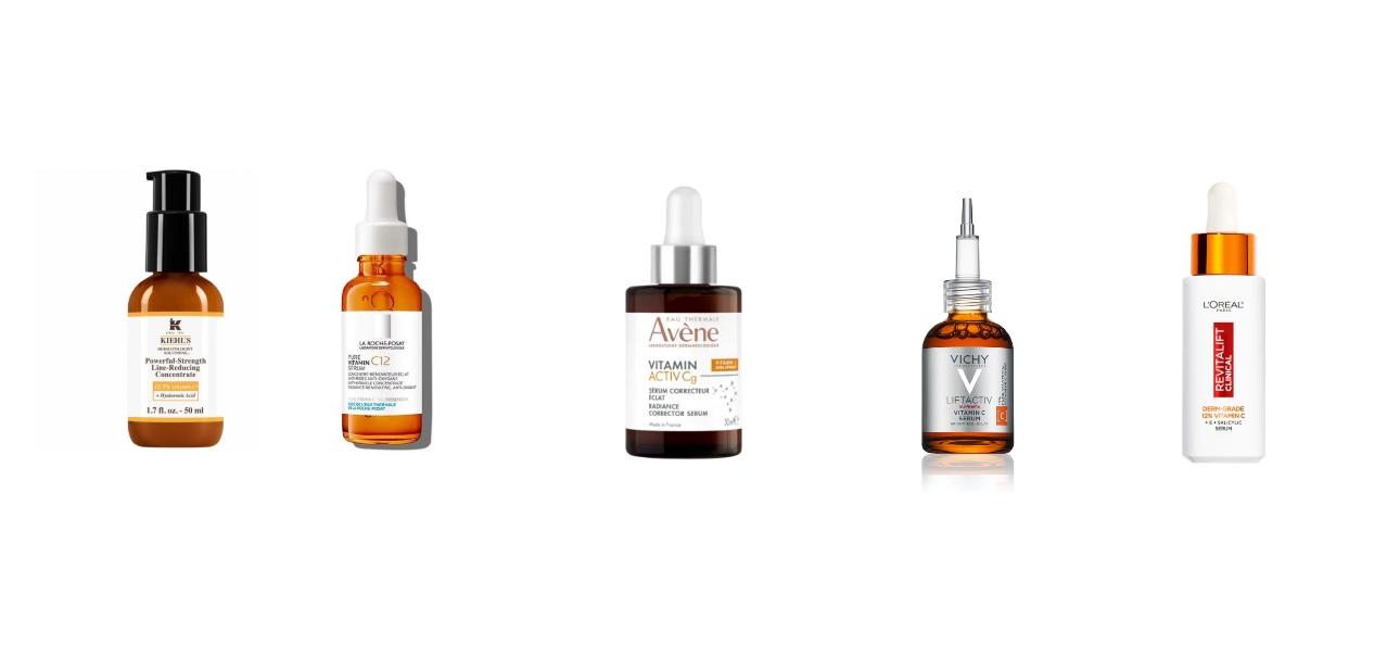 Kiehl's, Powerful Strength Line Reducing ConcentrateLa Roche Posay Pure Vitamin C12 Serum ΠροσώπουAvene, Vitamin Activ Cg Επανορθωτικός Ορός ΛάμψηςVichy Liftactiv Supreme Vitamin C Serum L'Oreal Paris Revitalift Clinical Serum 12% Καθαρή Βιταμίνη C