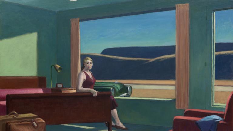 Ο πίνακας Western Motel του ζωγράφου Edward Hopper