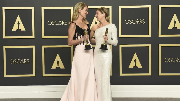 η Laura Dern και η Renée Zellweger στα Όσκαρ 2020