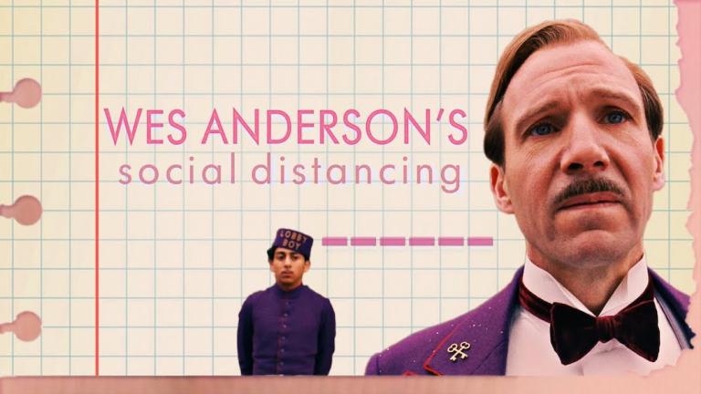 Wes Anderson social distancing