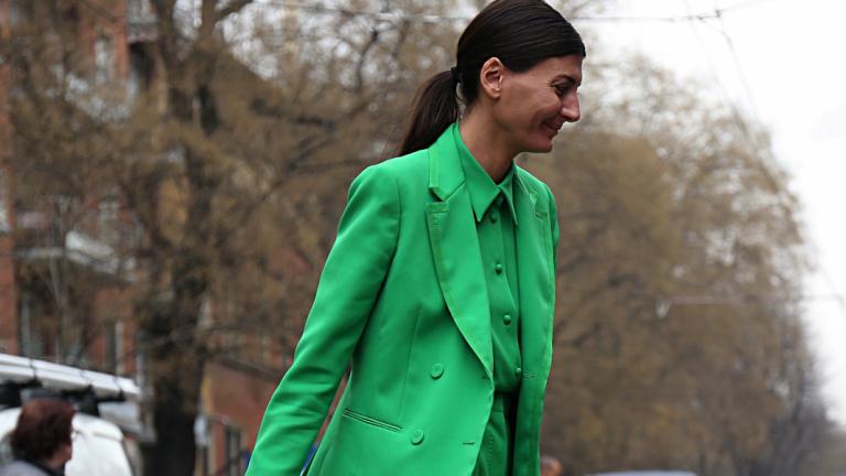 Giovanna Battaglia streetstyle 