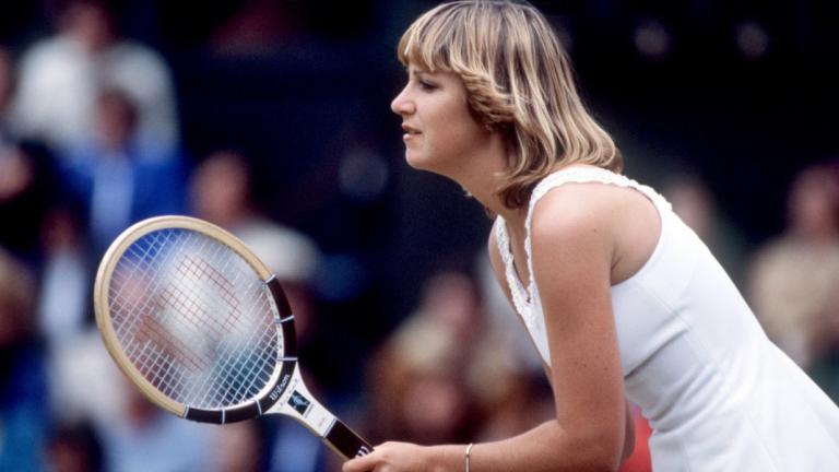 Η τενίστρια Chris Evert