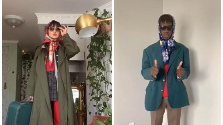 Gucci model challenge Tik Tok